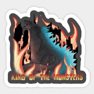 Godzilla king of monsters Sticker